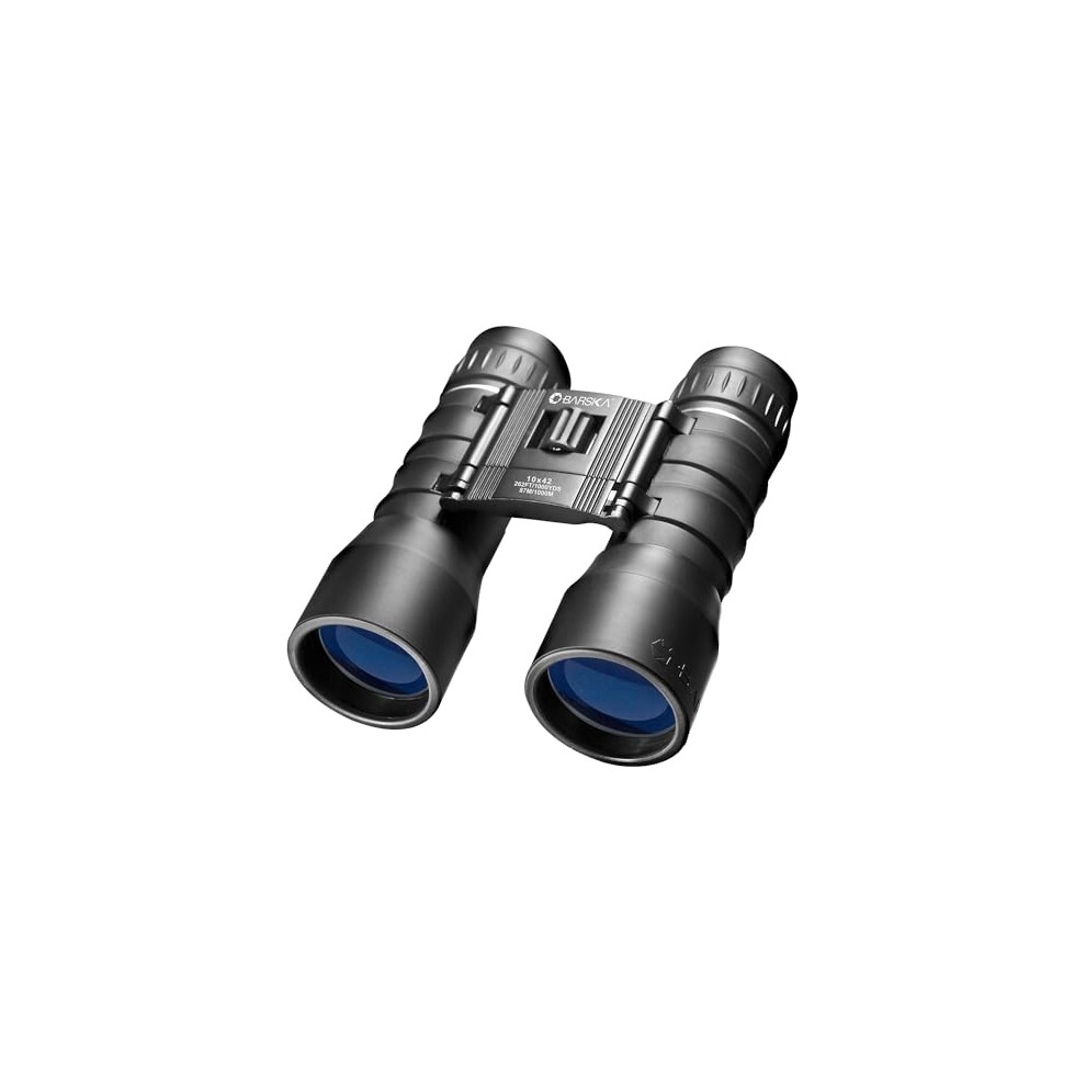 10x42 Lucid View Compact Binoculars, Black