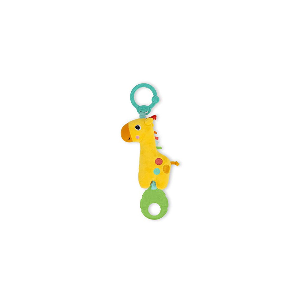 Bright Starts Tug Tunes On-The-Go Toy For Stroller And Carriers - Giraffe - Unisex, Newborn +