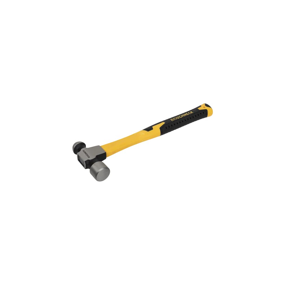 Ball Pein Hammer Fibreglass Shaft 454g (16oz) Black And Yellow