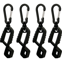 Glove Clip with Metal Carabiner, Glove Holder, Glove Keeper, Glove Hanger for Safety Work/Construction Worker