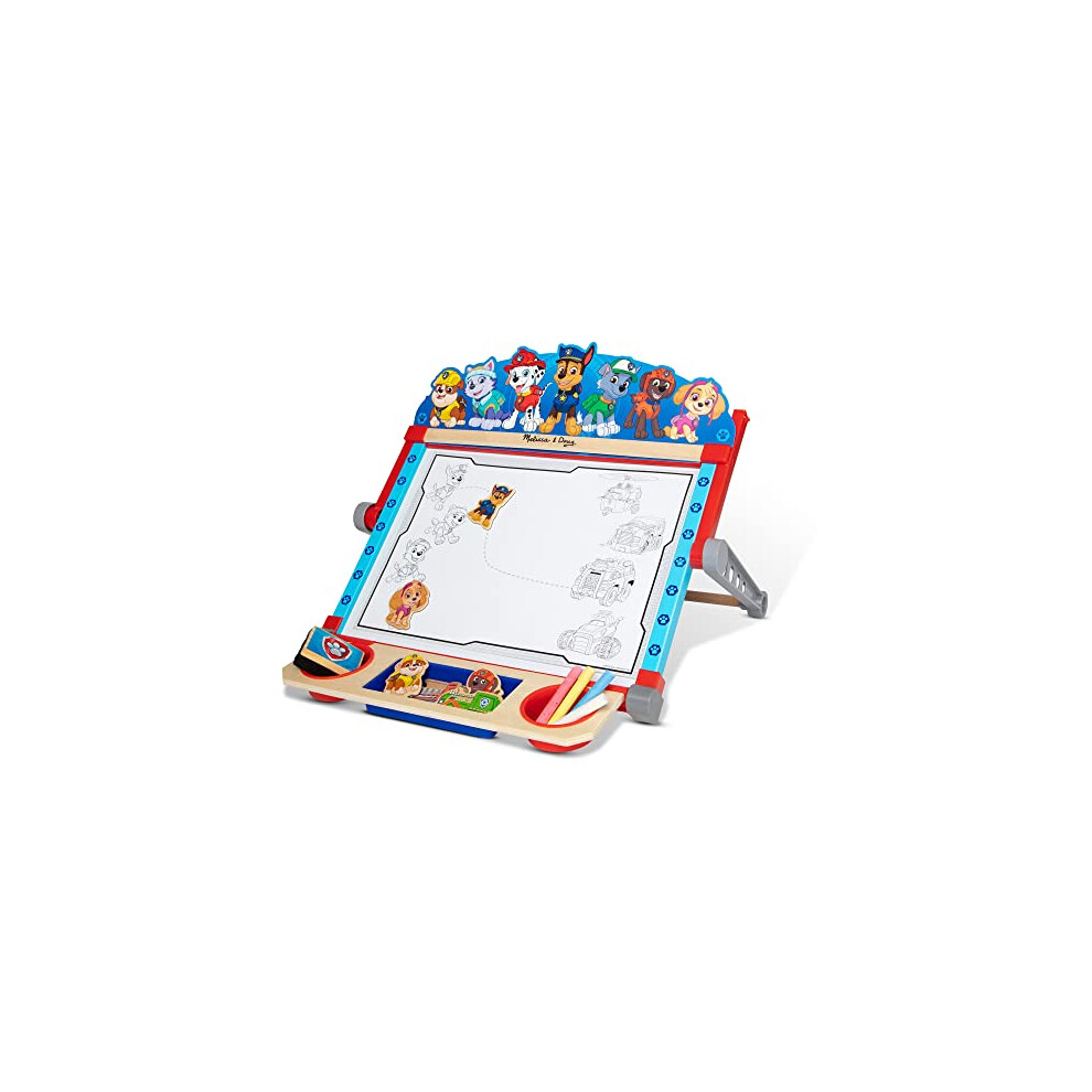 PAW Patrol Wooden Double-Sided Tabletop Art Centre Easel