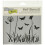 Mini Butterfly Meadow Template, Black/ White 1