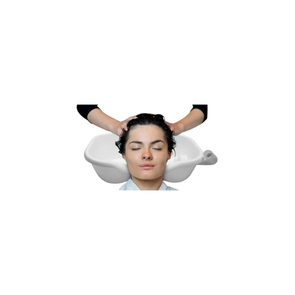 Pepe Mobility Pepe - Hair Washing Aids For Disabled, Shampoo Basin Portable, Plastic Hair Washing Bowl For Bedridden, Portable Hair Washing Basin, Bowl For Washing