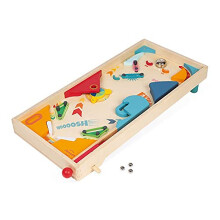 - Retro Wooden Pinball - Children's Board Game - Game Of Skill - Teaches Strategy and Concentration - Fsc-Certified - Suitable for Ages 5 and Up,
