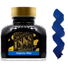 80ml Majestic Blue fountain pen ink bottle