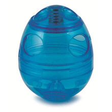 Funkitty Egg-Cersizer Treat Toy, Interactive Food Dispenser, Activity Snack Ball for Cats of All Ages
