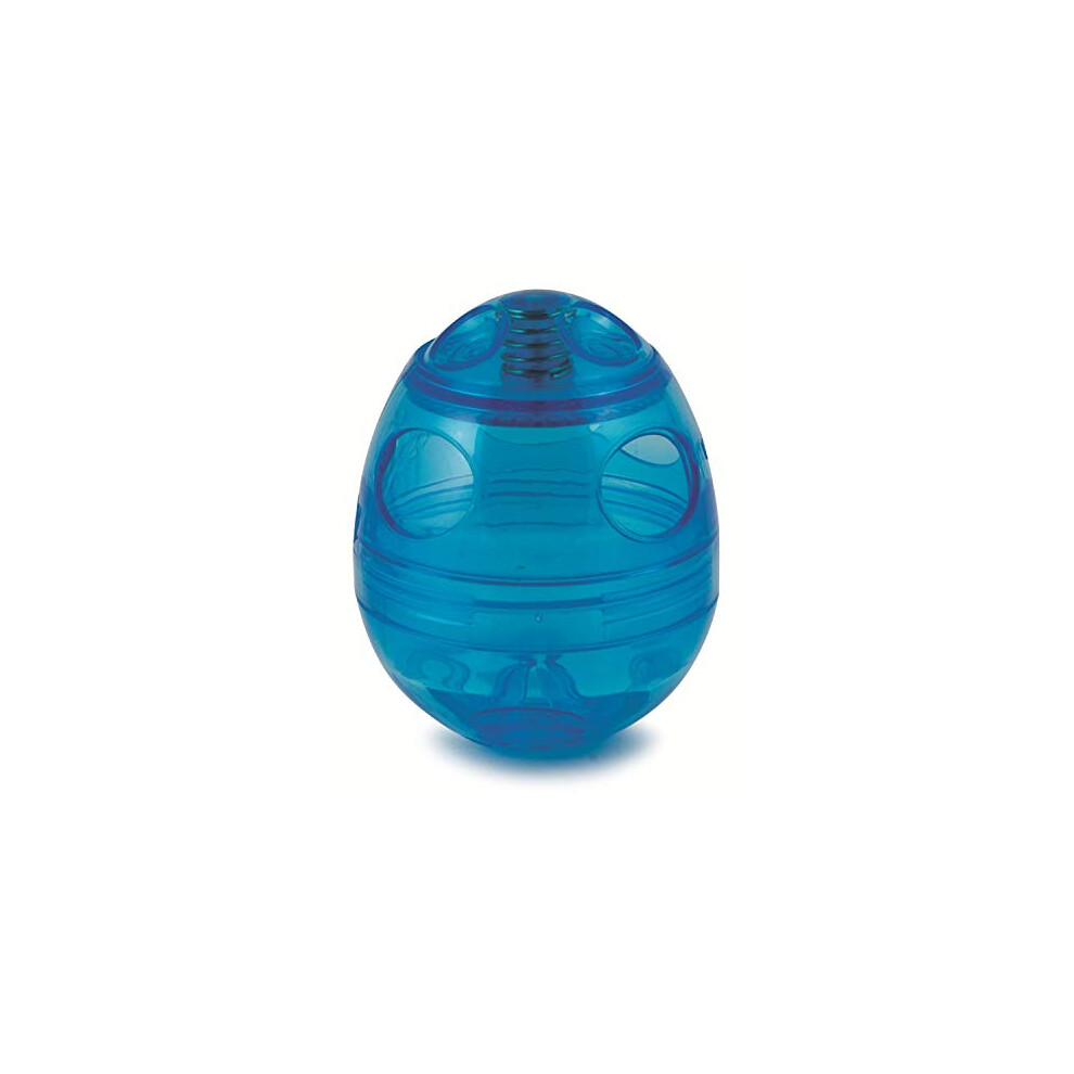 Petsafe Funkitty Egg-Cersizer Treat Toy, Interactive Food Dispenser, Activity Snack Ball For Cats Of All Ages