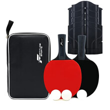 Table Tennis Set With Net | Ping Pong Set With 2 Rackets, 3 Balls and Portable Table Tennis Net | Table Tennis Bats and Balls with Retractable Net For