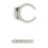 Ø20 mm Clips with Dowels (Pack of 50 1