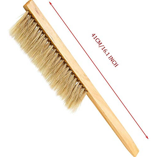 Bee Brush Wooden Handle Brush Beekeeper Tool Beekeeping Equipment 1