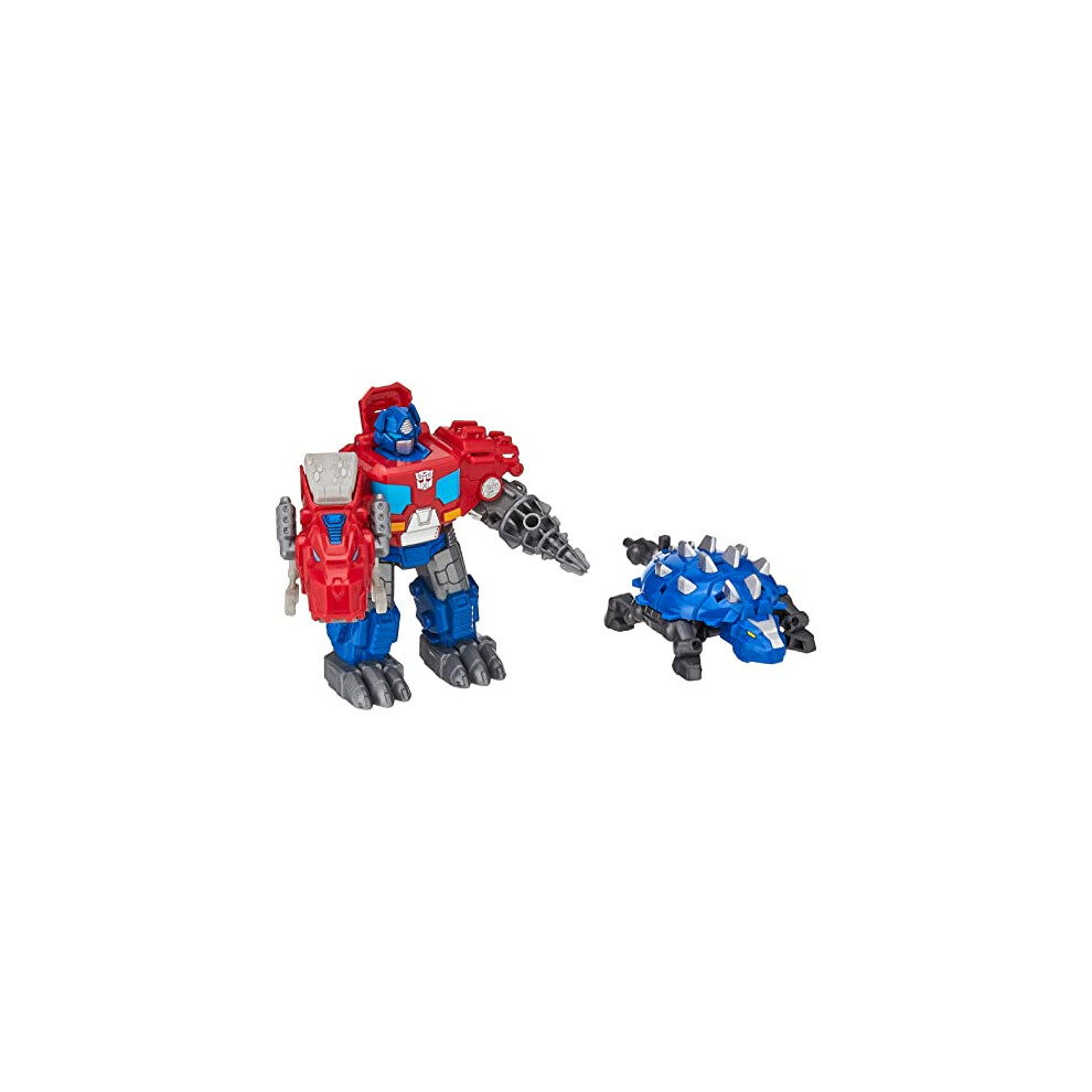 Transformers Dinobot Adventures Rescue Bots F3110 Optimus Prime + Dinobot Figure 13 cm