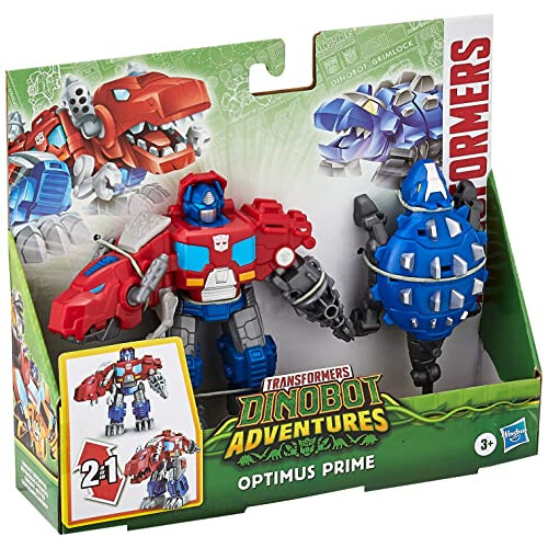 Star Wars Transformers Rescue Bots Dinobot Äventyr Optimus Prime Figur 2