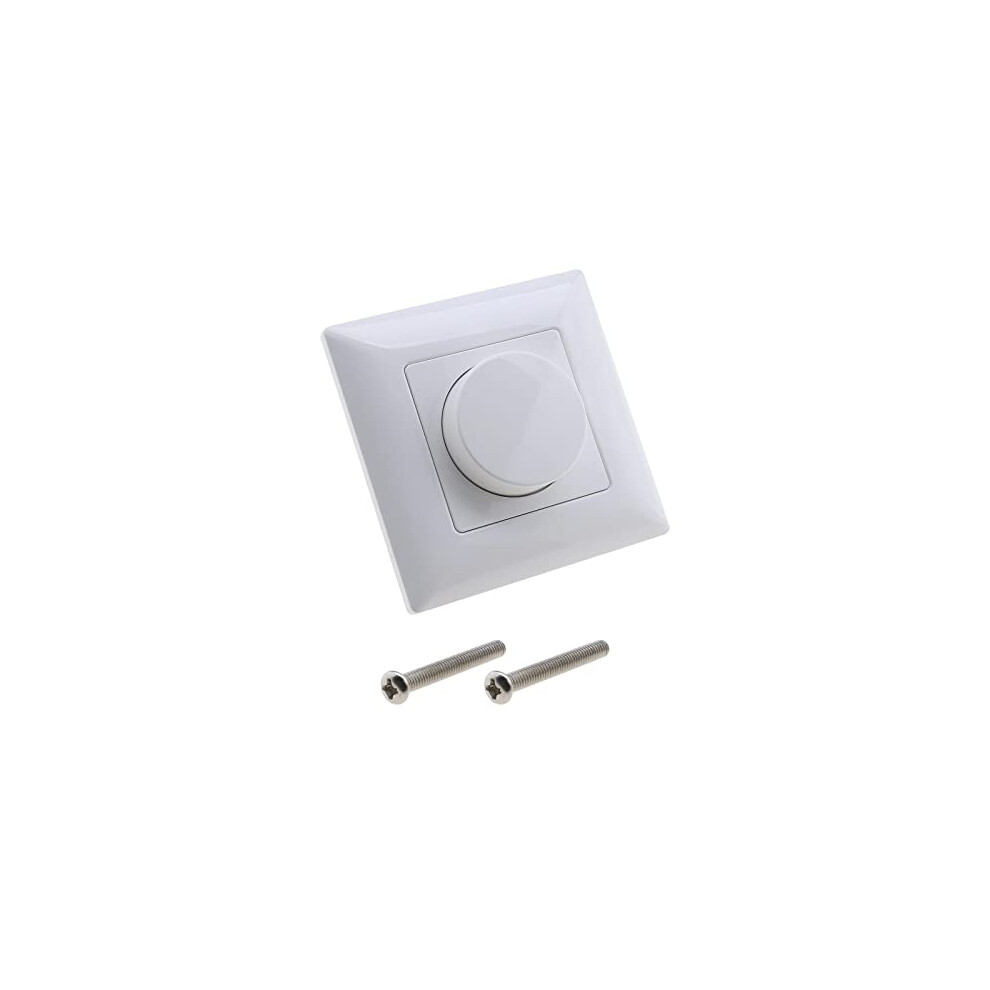 Push On/Off Rotary Trailing-Edge Dimmer Switch 0-10V Dimming Power Supply Dimmer Knob No Polarity Switch For Dimmable Led Incandescent And Halogen 6973553339276