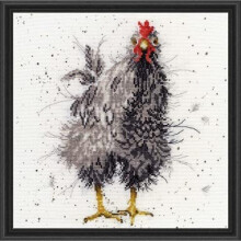 Bothy Threads Cross Stitch Kit - Wrendale Designs - Curious Hen