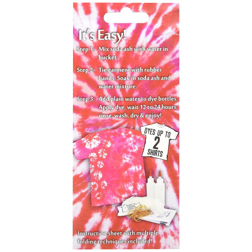 Jaquard Jewel Tones Tie Dye Kits-Ruby 2