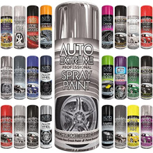 - 1 x Auto Extreme Chrome Effect Spray Paint 400ml, Professional Quality, Perfect Finish for Cars, Bikes,Vans, Metal, Wood