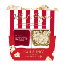 Nails.INC What's Poppin' Popcorn Scented Nail Polish Duo
