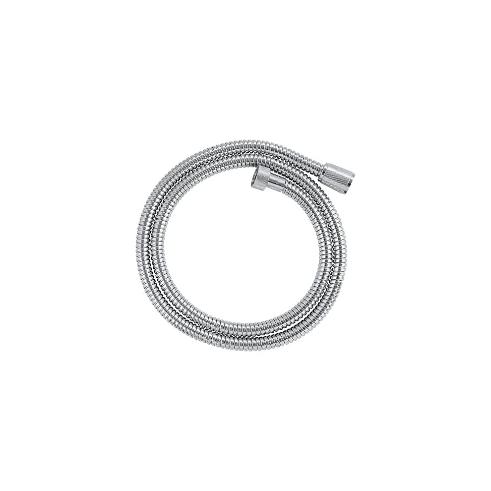 VitalioFlex Metal Long-Life - Shower Hose 1.25 m, (Tensile Strength 75 kg, Pressure Resistance Up to 16 Bar, Heat Resistance 75C, Universal