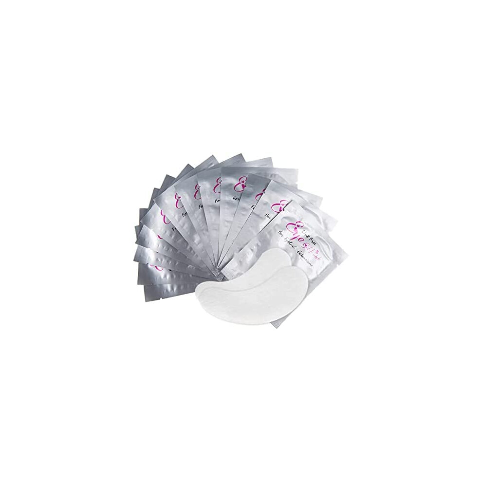 Comdent Eyelash Gel Pads 50 Pairs Eyelash Extension Pads Diy False Lash Extension Makeup Eye Gel Patches