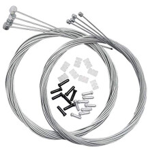 Bicycle Derailleur Shifter Cables Brake Cables Set for Shimano Sram Road Mountain MTB Bike (for Mountain Bike)