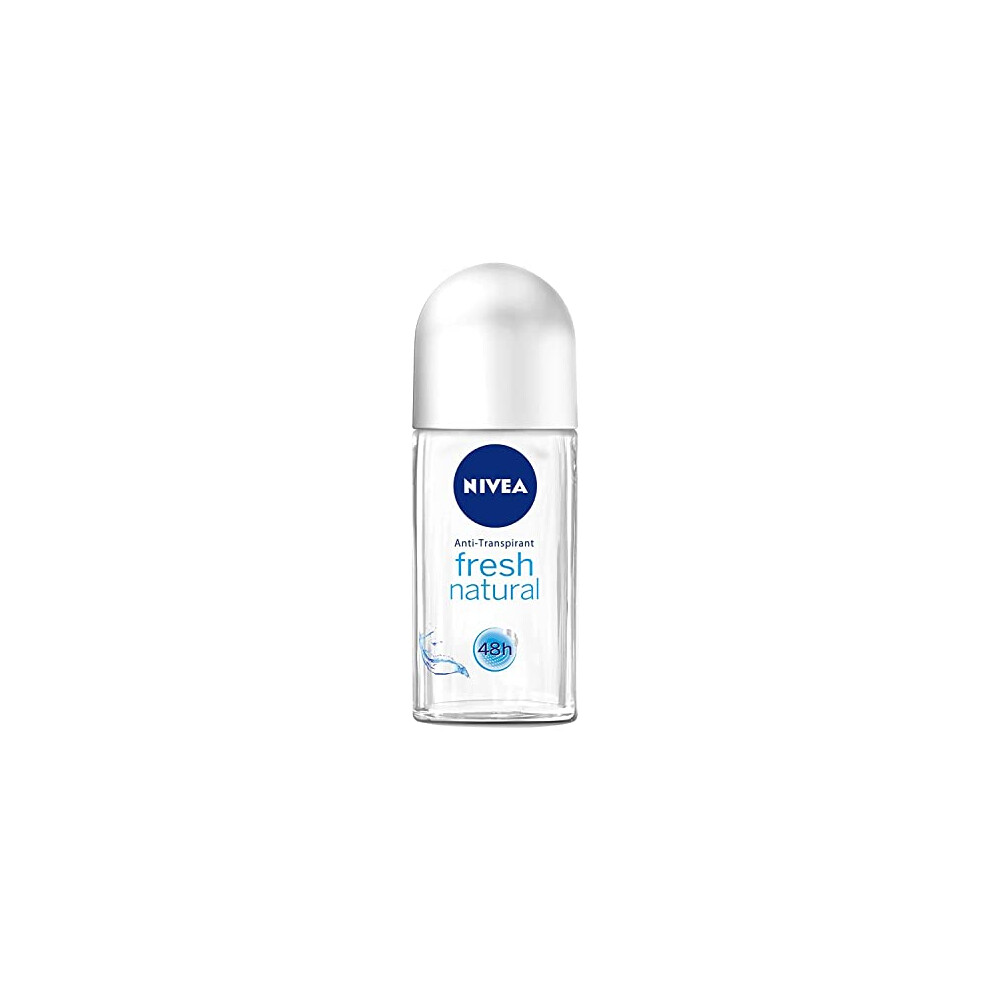 Nivea Fresh Natural Roll-On Deodorant Pack Of 3 X 50 Ml