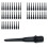 Plastic Dart Tips Set - 50x Soft Plastic Tip Points for Electronic Dart Boards with 2 BA Threads - Black 5