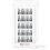 Plastic Dart Tips Set - 50x Soft Plastic Tip Points for Electronic Dart Boards with 2 BA Threads - Black 6