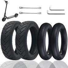 4Pack 8 1/22 Xiaomi M365 Tires, 8.5 Inch Spare Wheel Outer And Inner Tires for Mijia Xiaomi M365/M365Pro Durable And Anti-slip Electric Scooter