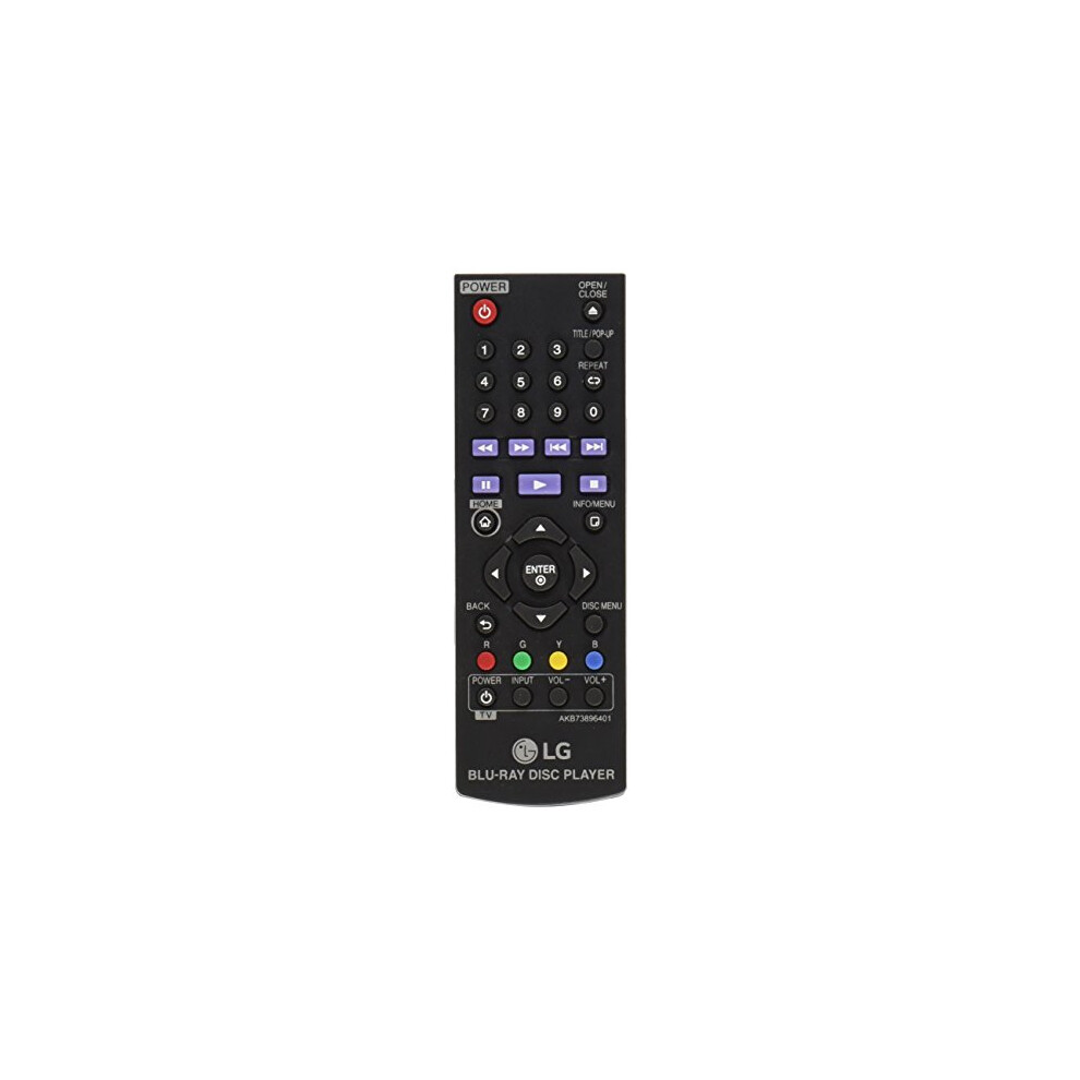 Genuine LG AKB73896401 DVD Remote Control