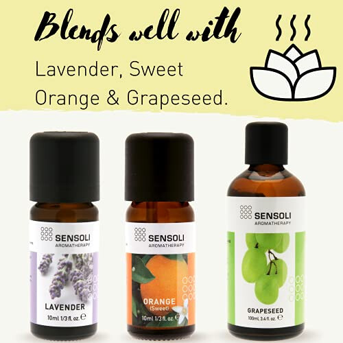 Lemon Essential Oil 100ml - Pure and Natural Essential Oil for Aromatherapy and Diffusers 1