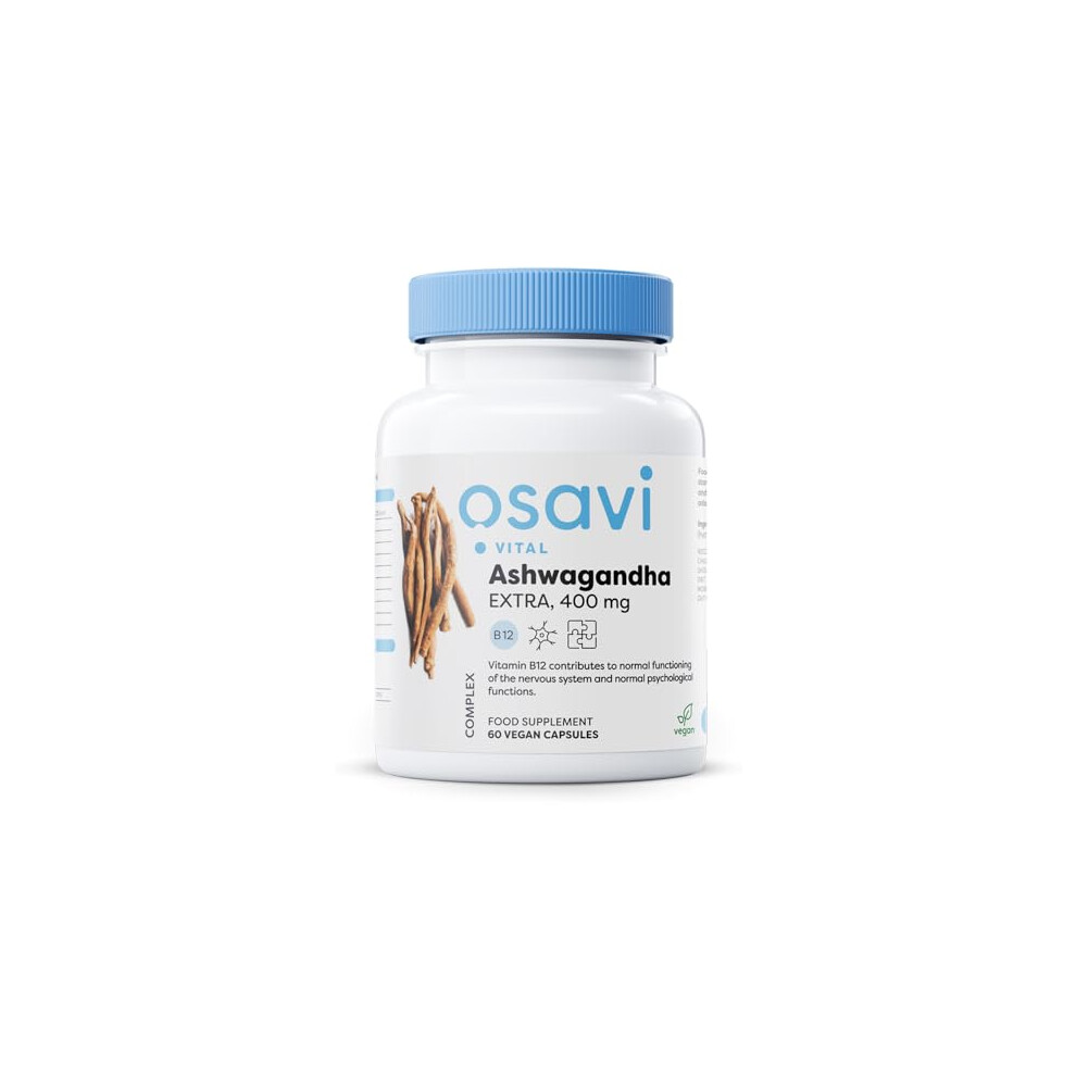 Osavi Ashwagandha Extra, 400Mg - 60 Vegan Caps