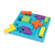 Bark Brain Game Treat Puzzle, Interactive Toy for Dogs, Non Skid Treat Dispenser Dog Toy for Mental Stimulation & Slow Feeding, 1 Piece