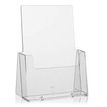 Table Leaflet Holder DIN A5 Transparent Pack of 2