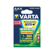43471 AAA (Micro)/HR03 (5703) - 1000 mAh - Low-self-discharge NiMH battery (ready-to-use) 1.2 V