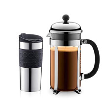 Chambord Coffee Set with Cafetiere and Travel Mug - Giftpack