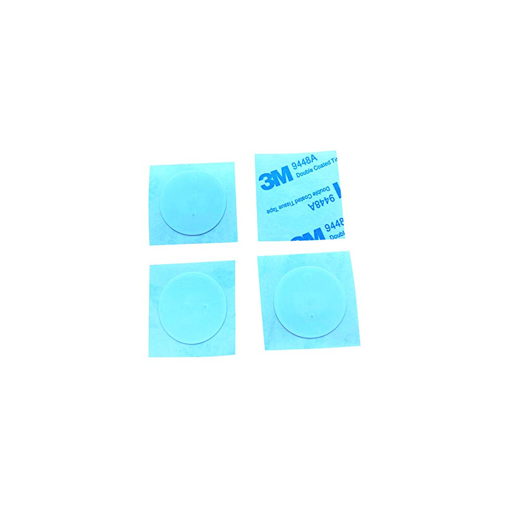 Nfc Tags Sticker Nxp Ntag215 Round 1 Inch Compatible With Amiibo Tagmo 504 Bytes Memory Fully Programmable, Works With All Nfc Enabled Devices Black 725350791308