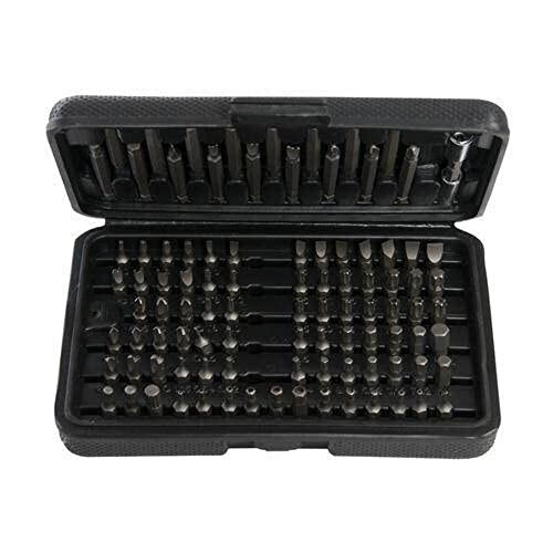 Silverline 633662 Security Bit Set 98pce 1/4" Hex 1