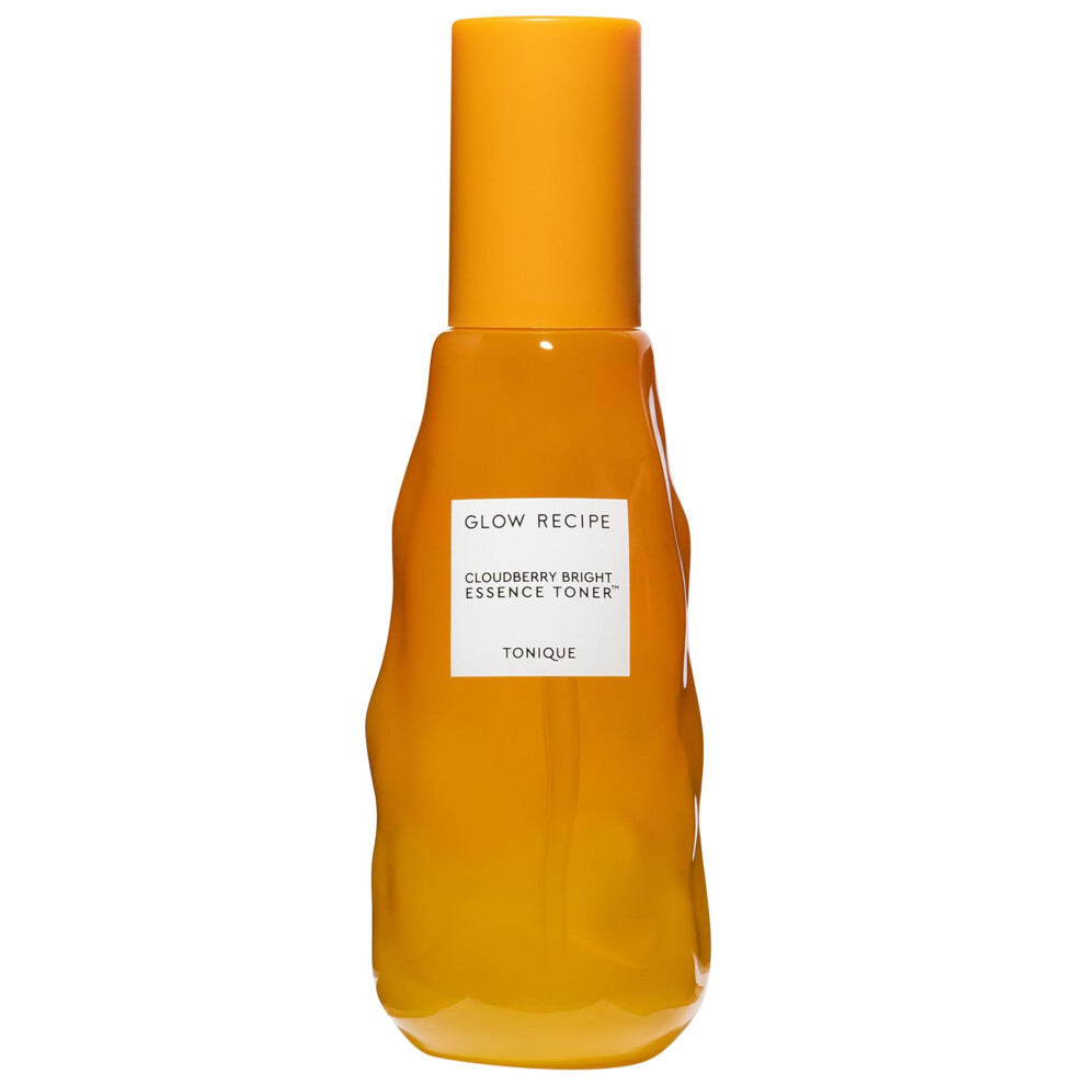 Cloudberry Bright Essence Toner - Serum Booster + Hydrating Toner with CoQ10, Vitamin C & Vitamin E - Soften & Hydrate Dull, Uneven Skin Tone - Vegan