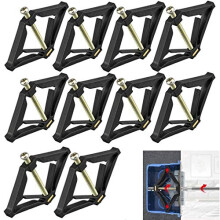 10Pcs Wall Mount Switch Box Repair Tool Secret Stash for 86mm Wall Outlet Switch Cassette Repairer Support Rod Electrician Accessories Switch Cassette
