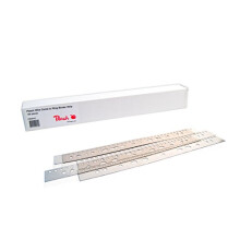 Wire comb to ring binder strip (100)
