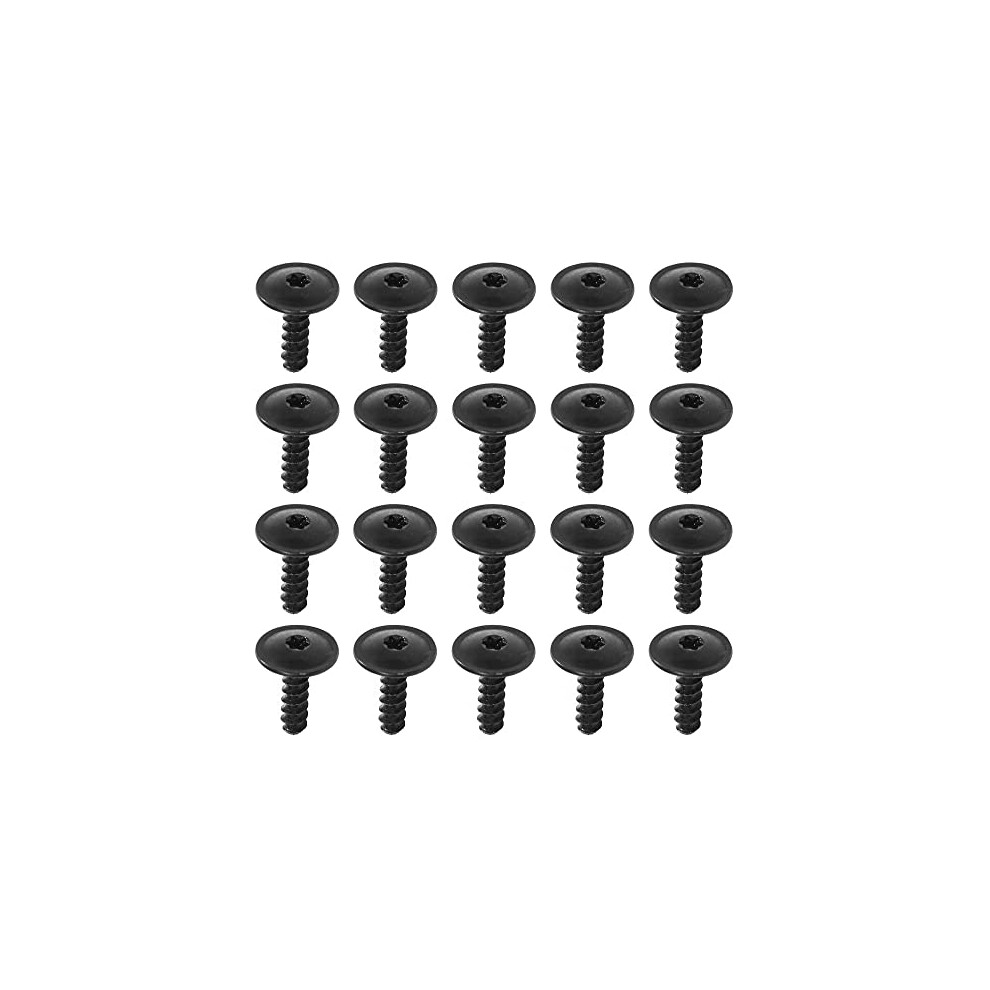 20 Pcs Screw Bolt Retainer Auto Car Body Fender Screws Wheel Arch Inner Liner Splash Guard Torx Screw Bumper Screws For Engine Cover Undertray 616943879469