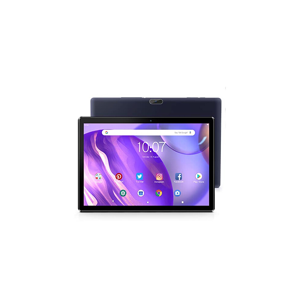 Android WiFi Tablet Android 10, 64GB ROM, Expandable to 512GB, Quad Core Processor, HD IPS Screen, 5000mAh Battery, Dual Camera, Bluetooth, Tablet