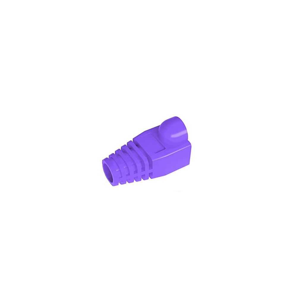 Photos - Ethernet Cable 50 Pcs Cat5 Cat5E Cat6 Strain Relief Boot, RJ45 Plug Connector Cover Modular Network Plug Connector Cap Cable Connector Boot