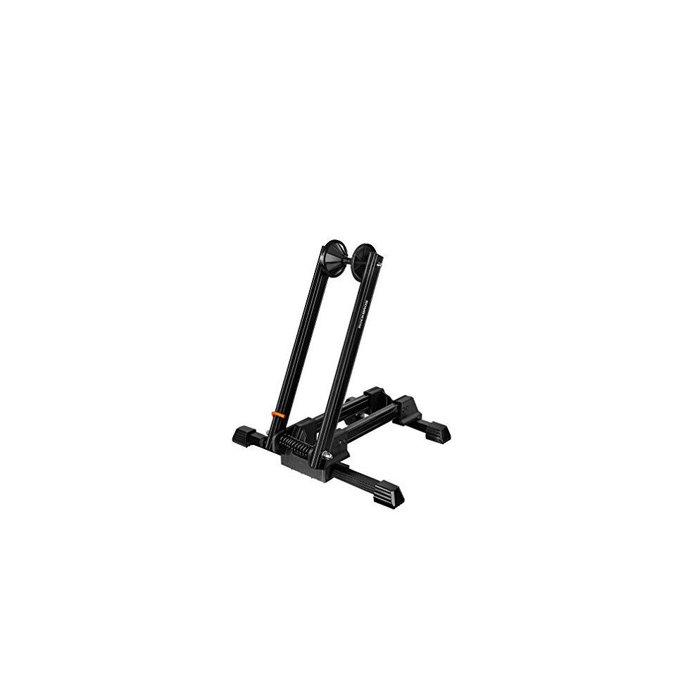 Foldable Bike Stand Portable Bicycle Storage Holder Floor Parking Rack Aluminium Alloy Easel Park and Repair for MTB Road Bike Ebike Black