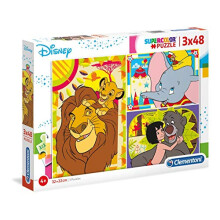 - 25236 - Supercolor Puzzle for Children Disney Classic - 3 x 48 Pieces