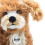 Steiff 076909 Animals Curlie Cockapoo, Glazed Ginger, 24 cm 2