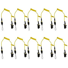 Hard Hat Lanyard with Clip, Multi-use Tool Lanyard for Small Tools - Max Load 0.9kg 50cm Dual Attachment - Hard Hat Holder, Hardhat Accessory - Used