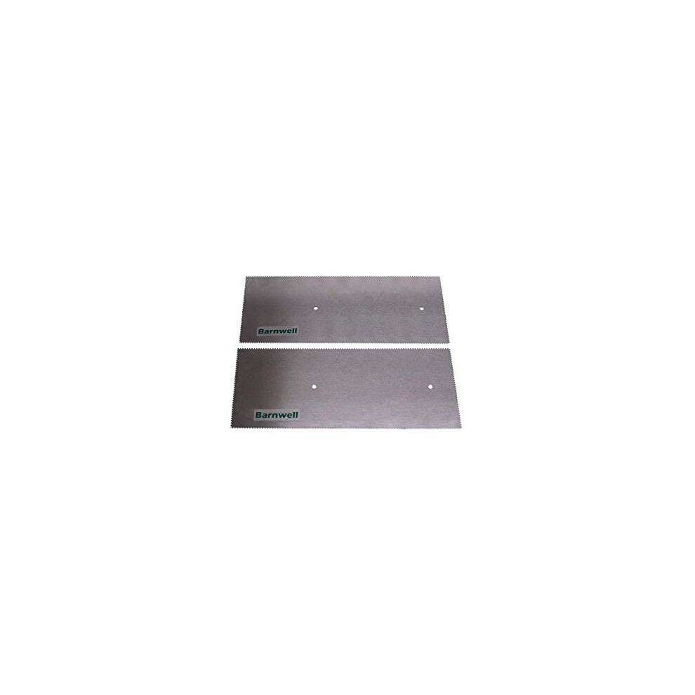 2 X Replacement A2 Amtico V Notched Adhesive Trowel Blade 5060664964921