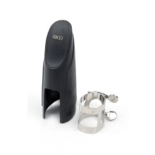 Nickel Plated Ligature and Cap for Tenor Sax with Metal Link Mouthpieces