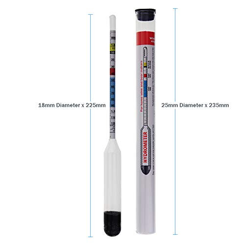 Hydrometer For Home Brew Testing During Wine and Beer Making - Essential Home Brew Hydrometer Equipment 2